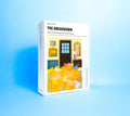 The Breakdown, a 500-piece adult jigsaw puzzle by Piecewise featuring an illustrated room with cardboard boxes
